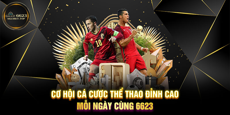 Cơ hội cá cược thể thao đỉnh cao mỗi ngày cùng 6623